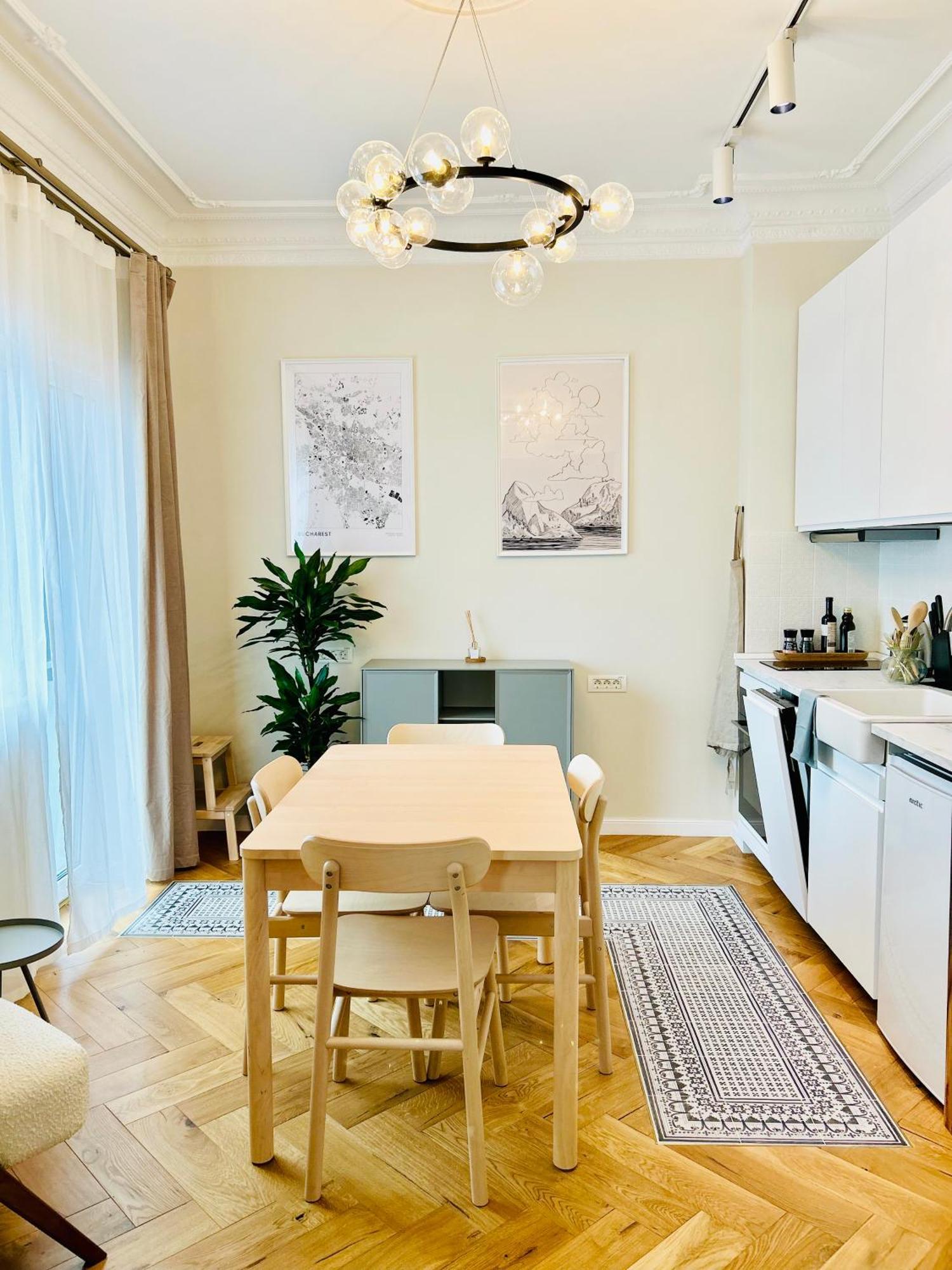 Ultracentral Lux Boutique 1Br Ap Near Subway Bucarest Esterno foto